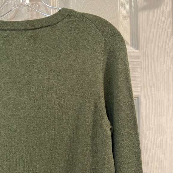 Banana Republic Olive Green Crew Neck Sweater - Picture 9 of 11